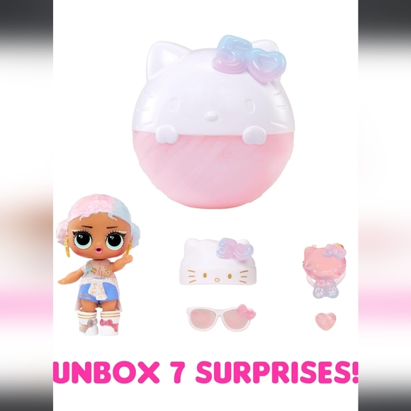 Hello Kitty 50th Anniversary x LOL SURPRISE Crystal Cutie - Picture 6 of 6